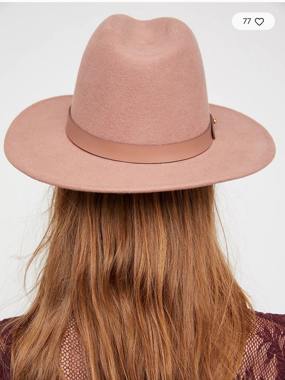 Lack OF Color The Fleur in Dusty Mob Hat Size Medium - Picture 1 of 7